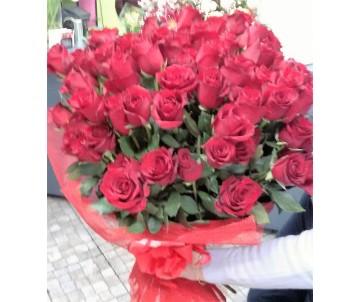 36 rose rosse