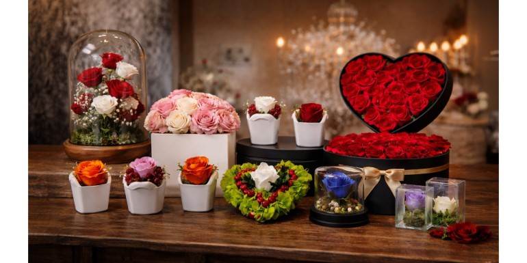 Composizioni fiori stabilizzati Milano