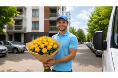 Mazzi di Rose Gialle Milano: Consegna a Domicilio in Giornata di Fiori Freschissimi