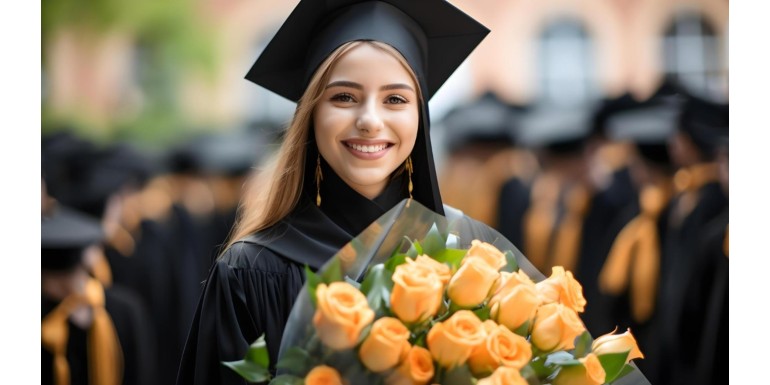 Fiori per laurea per ragazza: idee e bouquet
