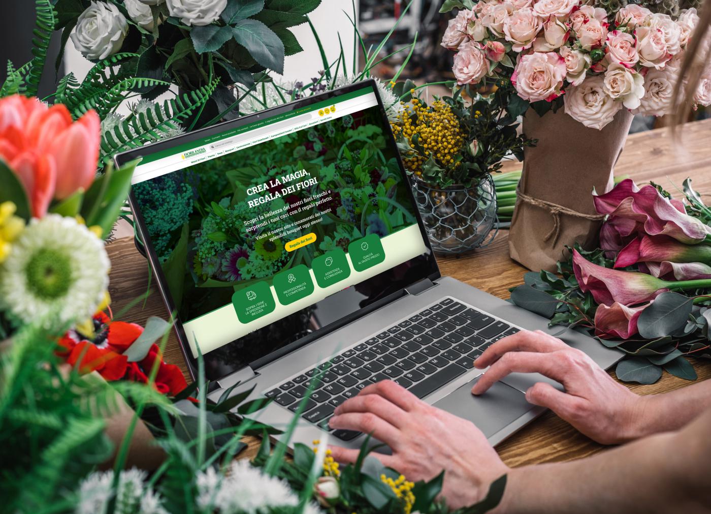 Come Ordinare il Servizio di Consegna Fiori a Domicilio di Fiorilandia